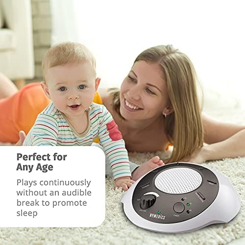 Homedics SoundSleep White Noise Sound Machine, Gold - Image 4