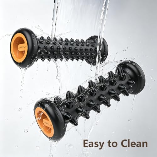 APRELM Foot Massager Roller Set for Plantar Fasciitis Relief, Professional 2-Pack (Beginner & Enhanced), Foot Roller for Home Office, Gifts for Mom Dad Friends - Image 5