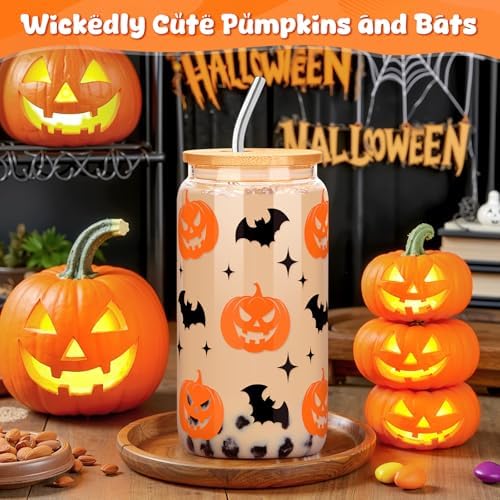 Boo Basket Stuffers for Women Halloween Gifts for Women Adults Teens Girls Kids Spooky Basket Stuffers Ideas for Woman Her Cute Halloween Care Package Gift Box Boo Themed Stuff Items Ghost Basket Kit - Image 2