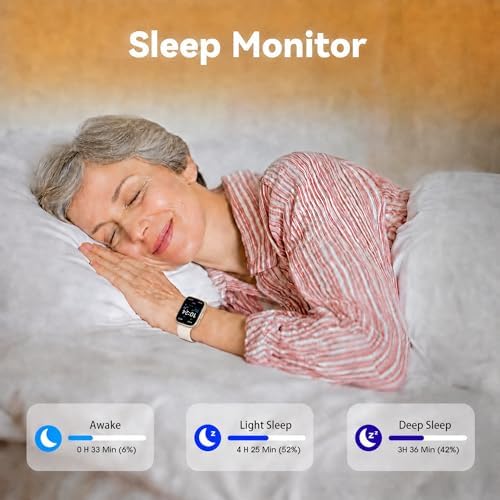 Senior Friendly Fitness Tracker, No App No Phone Required, 1.83'' Display - Image 4