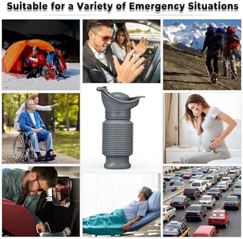Portable Urinal, Portable Car Urinal for Men and Women, 750ml, Leakproof - Image 6