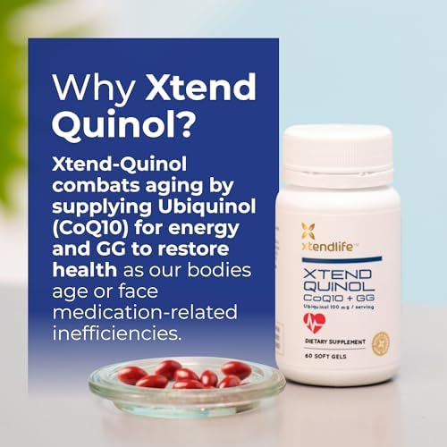 Xtendlife Xtend‑Quinol Ubiquinol CoQ10 Supplement, 120 Day Supply - Image 7