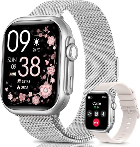 Smart Watch for Women, 1.85" Smartwatch for iPhone Android, Answer/Make Call by SWGOTASmartWatch