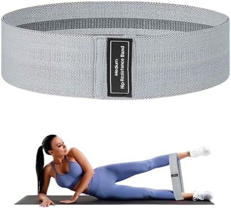 Resistance Bands, Fabric Workout Bands for Women & Men, Cloth Booty Resistance Loop Bands, Thick Squat Bands for Home Fitness, Gym, Yoga, Pilates for Butt Legs Thigh Hip Glute by ODOX.MS