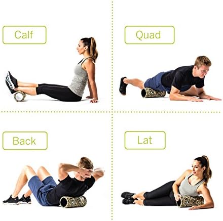 TRIGGERPOINT Performance Therapy Grid Foam Roller for Exercise, Deep Tissue Massage and Muscle Recovery, Original, Camo, 13 Inch (Pack of 6) - Image 4