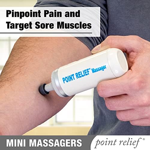 Point Relief 14-1050 Mini Massager for Handheld Targeted Massage Therapy Relieve Muscle Pain - Image 2
