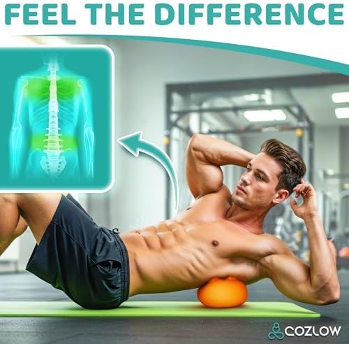 COZLOW Hip Massager for Psoas Release (Extra Firm), Sciatica & Piriformis Syndrome Pain Relief, Trigger Point Massage Tool for Hip & Lower Back Pain - Image 3