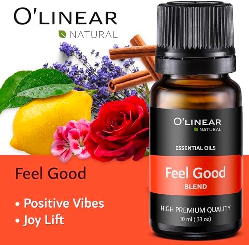 O'linear Essential Oils 6 Blends Set - Perfect for Humidifiers and Diffusers, Aromatherapy Diffuser Oils Scents, Essential Oil Kit for Home Use, Essential Oil Pack with Various Scents - Image 5