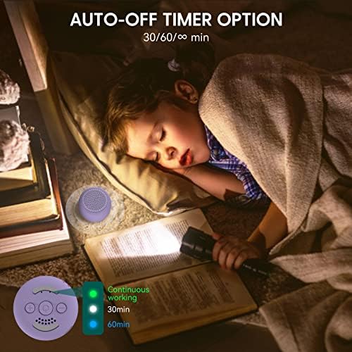 Babelio Pocket Mini Portable White Noise Machine for Travel, 15 Sounds - Image 6