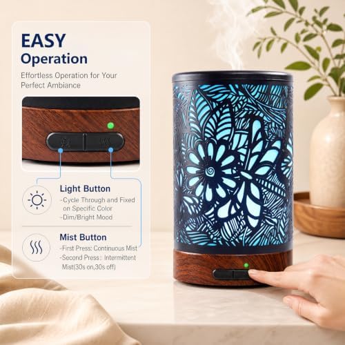 EQUSUPRO Essential Oil Diffuser for Home Fragrance & Aromatherapy 150ml - Image 4