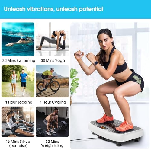SoftGym Vibration Plate Exercise Machine for Lymphatic Drainage & Fitness - Image 4