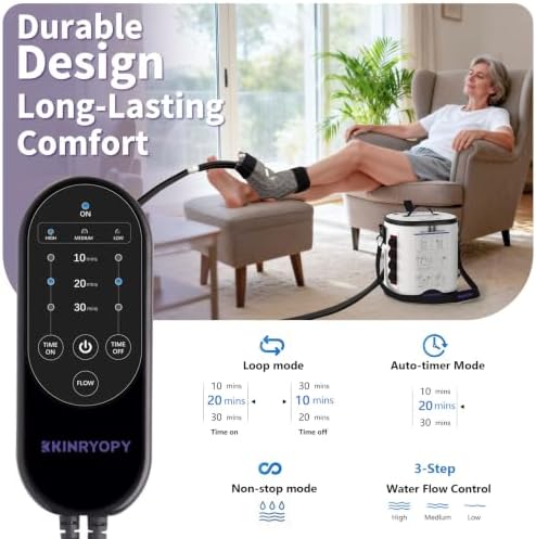 Cold Therapy Machine for Ankle with Programmable Timer & Quiet Pump - Image 3