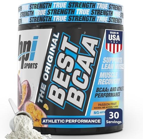 BPI Sports Best BCAA Powder – Muscle Recovery Support, 30 Servings by BPISports