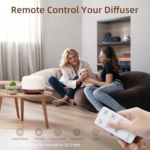 ASAKUKI Essential Oil Diffuser for Home, 500ML Aromatherapy Humidifier - Image 5