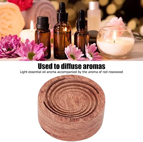 Essential Oil Diffuser, Mini Wood Aromatherapy Diffuser Box for Car Living Room Office, Wooden Essential Oil Diffuser Box Accessory (#3) - Image 3