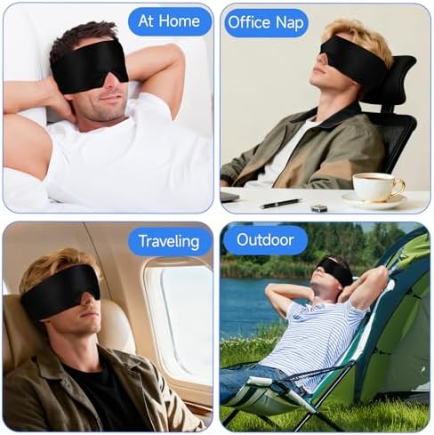 Silk Sleep Mask – 100% Mulberry Silk Eye Mask for Sleeping - Image 6