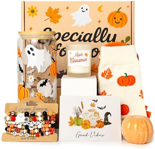 Halloween Gifts for Women, Boo Basket Stuffers for Teens Girls Adults by MHSMHL