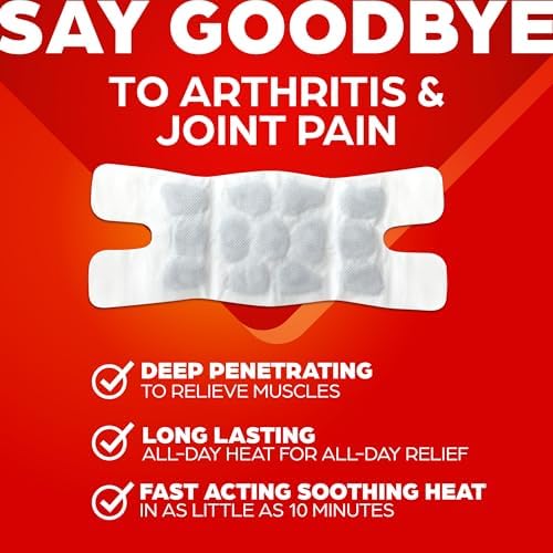 ThermaCare Arthritis Heat Wraps for Joint Pain Relief - Heating Pads for Hands, Wrists, & Knees - 8-Hour Heat Therapy - Flexible, Drug-Free Heat Wraps for Daily Joint Comfort & Support - 2 Count - Image 2