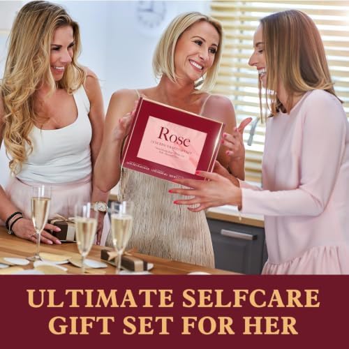 Gifts for Women, 6pcs Rose Spa Womens Gifts Set, Self Care Gift for Women - Image 6