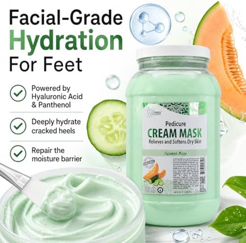 SPA REDI Salon Pedicure Foot Mask, Deep Moisturizing, 128 oz - Image 3