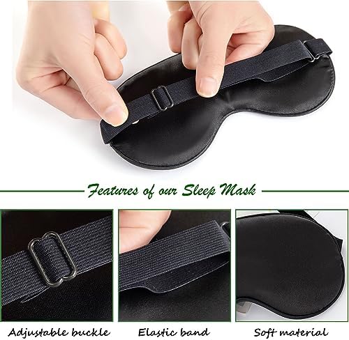 Eye Mask for Sleeping 2 Pack Sleep Masks for Men and Women - Image 2