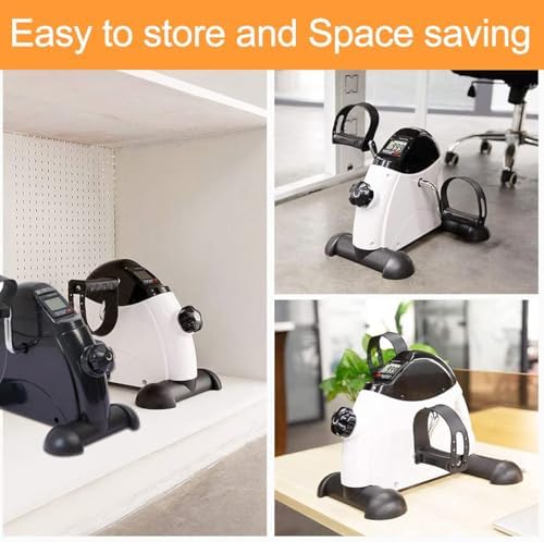 Pedal Exerciser Under Desk Exercise Bike for Leg and Arm Cycling and Recovery Exercise - Image 4