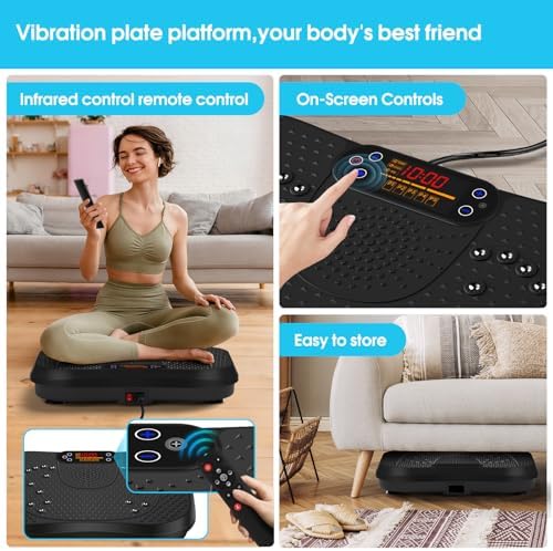 SoftGym Vibration Plate Exercise Machine for Lymphatic Drainage & Fitness - Image 2