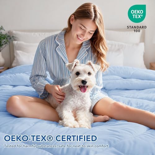 Deconovo Cooling Blanket Queen for Hot Sleepers, Dual Sided Cool Touch - Image 7
