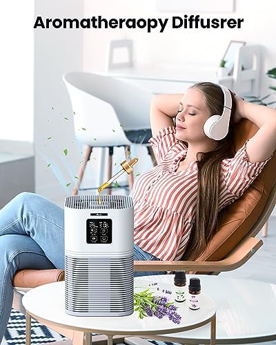 VEWIOR H13 True HEPA Air Purifiers for Home up to 1200 sq.ft. - Image 4