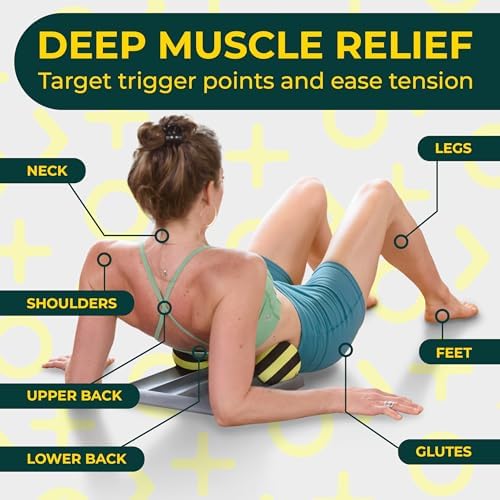 Deep Recovery Yoga Deep Tissue Massage Ball Set, Firm Density – 4-Inch Myofascial Release Balls for Feet, Back, Neck, Legs & Arms – Trigger Point & Mobility Therapy (2-Pack) - Image 5