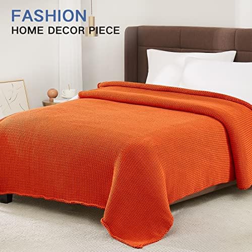 Guohaoi Knitted Weighted Blanket for Adults, 60"x80" 12lbs Full/Queen Size - Image 3