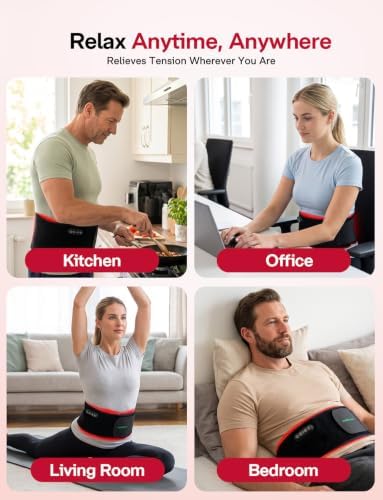 Medisana Red Light Therapy Belt for Body, 850nm & 660nm LED for Back Pain - Image 6