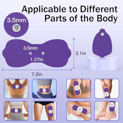 MASTOGO APP Wireless TENS Unit Muscle Stimulator 12 Modes for Pain Relief - Image 5