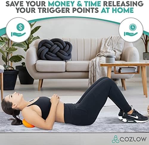 COZLOW Hip Massager for Psoas Release (Extra Firm), Sciatica & Piriformis Syndrome Pain Relief, Trigger Point Massage Tool for Hip & Lower Back Pain - Image 5