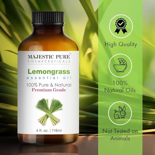 Majestic Pure Lemongrass Essential Oil for Diffuser - 4 Fl Oz (Pack of 2) - Image 3