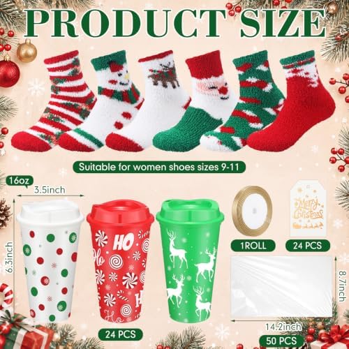 Glitopper 24 Sets/ 97 Pcs Christmas Bulk Gifts for Women Coworkers - Image 3