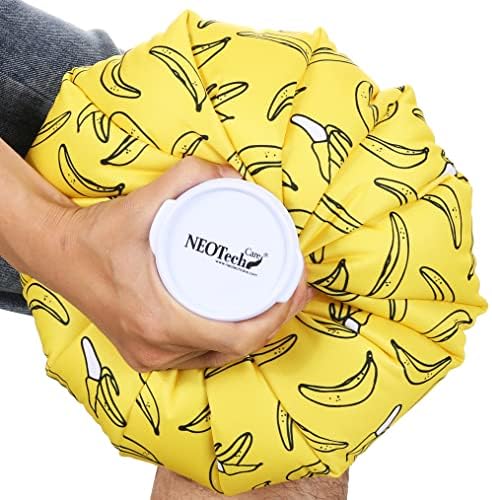 Neotech Care Ice Bag with Screw Top Lid (Bananas Design, 11 inch) by NEOtechCare
