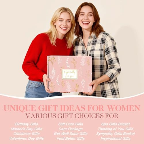 Wasocol Birthday Gifts for Women Self Care Gift Basket, Get Well Relaxing Spa Gift Baskets for Women, Unique Inspirational Gifts for Mom Wife Grandma Sister Friend Her - Image 5