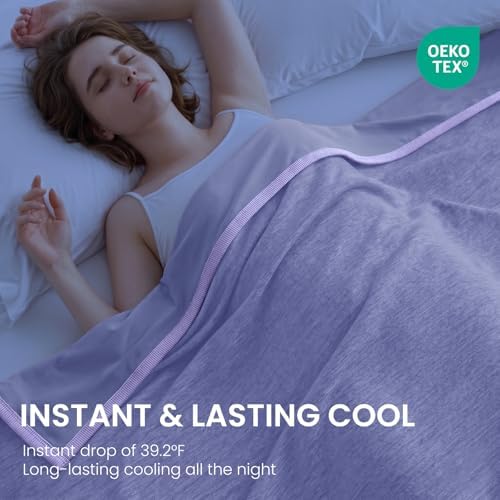 Topcee Cooling Blanket Twin 60"x90" for Hot Sleepers Summer Blanket - Image 2