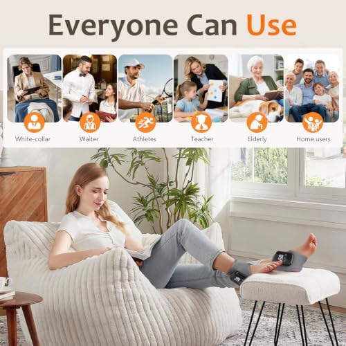Foot Renew Triple Method Massager with 3 Vibration & 3 Heat Levels, 2Pcs - Image 5