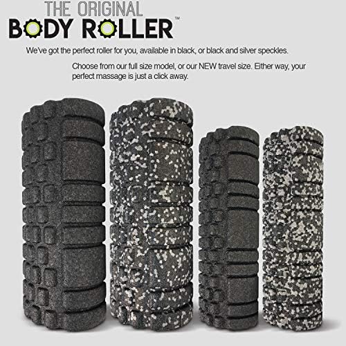 The Original Body Roller - High Density Foam Roller Massager for Deep Tissue Massage of the Back and Leg Muscles - Self Myofascial Release of Painful Trigger Point Muscle Adhesions - 13" Multi - Image 3