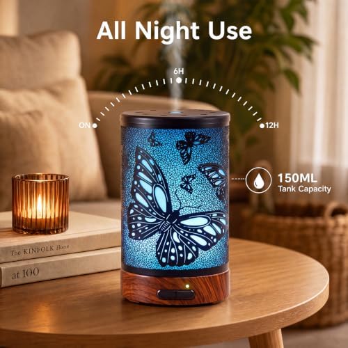 EQUSUPRO Essential Oil Diffuser for Home Fragrance & Aromatherapy 150ml - Image 3
