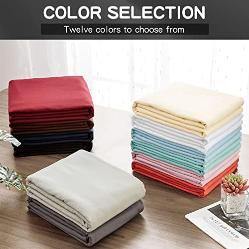 FreshCulture King Flat Sheet - Hotel Quality King Flat Sheet Only - Brushed Microfiber Top Sheet - Ultra Soft & Breathable - Wrinkle-Free - Easy Care - Single Flat Sheet (King, Dark Grey) - Image 6