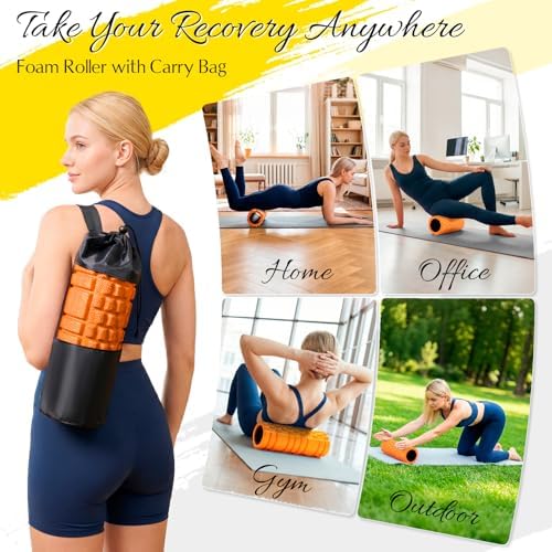 Foam Roller High-Density Massage Roller for Deep Tissue & Muscle Recovery - Image 6