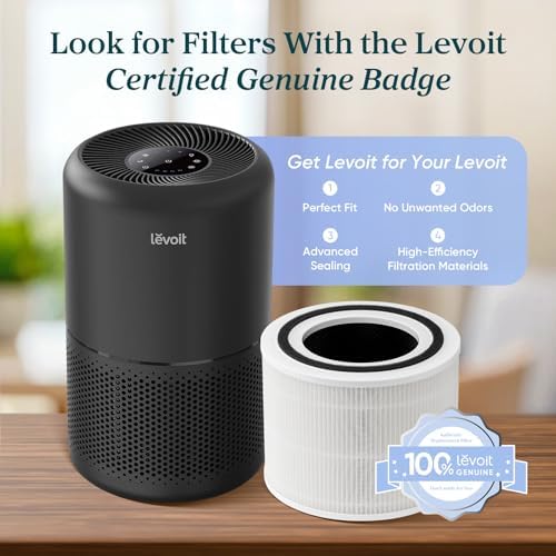 Levoit Air Purifier for Home Pets Hair Allergies in Bedroom Quiet Purifiers - Image 6