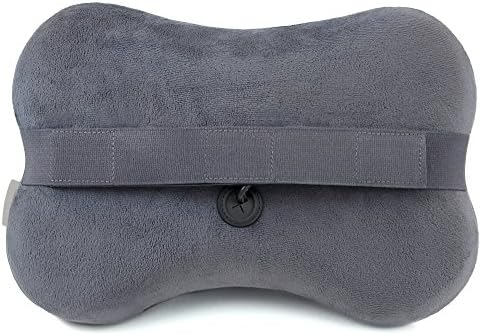 Zyllion ZMA-13 Back and Neck Massager with Heat for Pain Relief, Slate - Image 4
