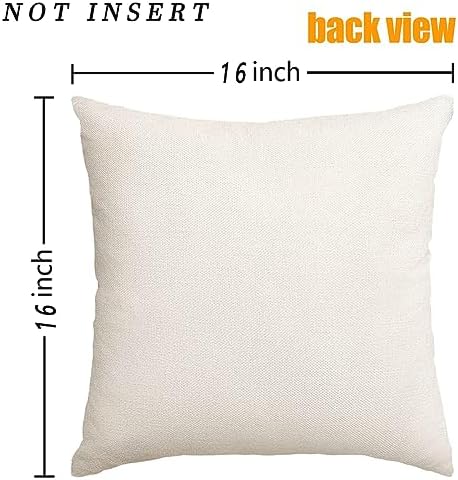 RABUSOA Birds Pillow Covers 16x16 Inch,Lumbar Decorative Throw Pillows,Spring Summer Hand-Painted Outdoor Pillowcases Cushion Covers for Couch - Image 6