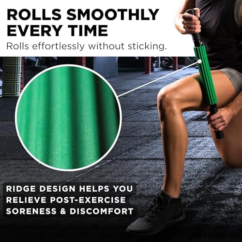 THERABAND Roller Massager, Muscle Massage Tool, Fascia Release, Back, 21" - Image 5
