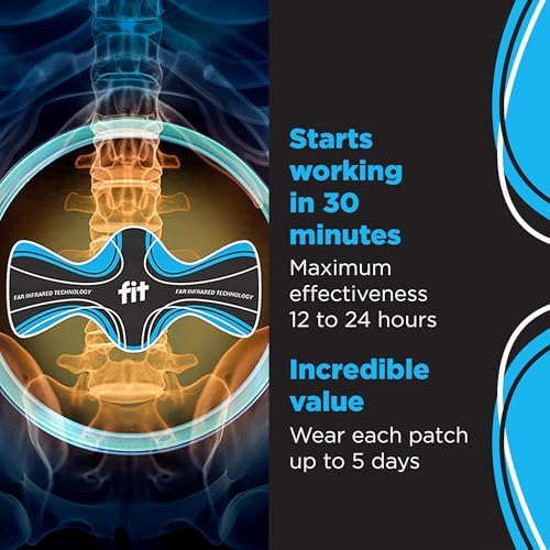 JointFlex Far Infrared Back Patches, 5 Day Wear, Drug-Free, 3 Patches - Image 6