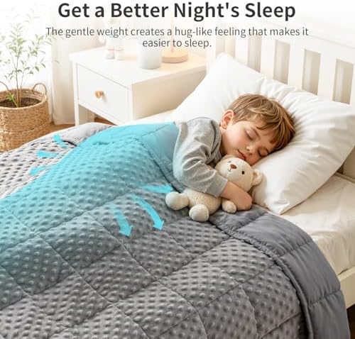 Uttermara Cooling Weighted Blanket for Sleeping 5lbs 36 x 48 Inches - Image 2